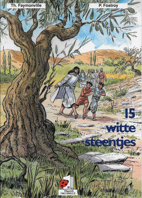 15 witte steentjes