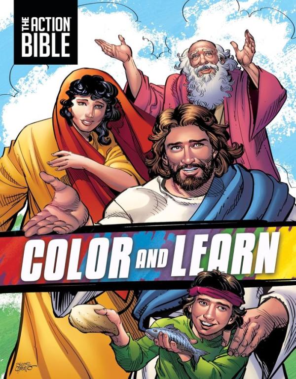 The action Bible - Color and learn