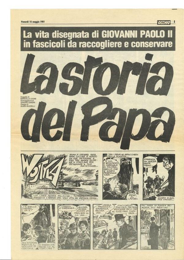 La storia del Papa : la vita disegnata di Giovanni Paolo II 