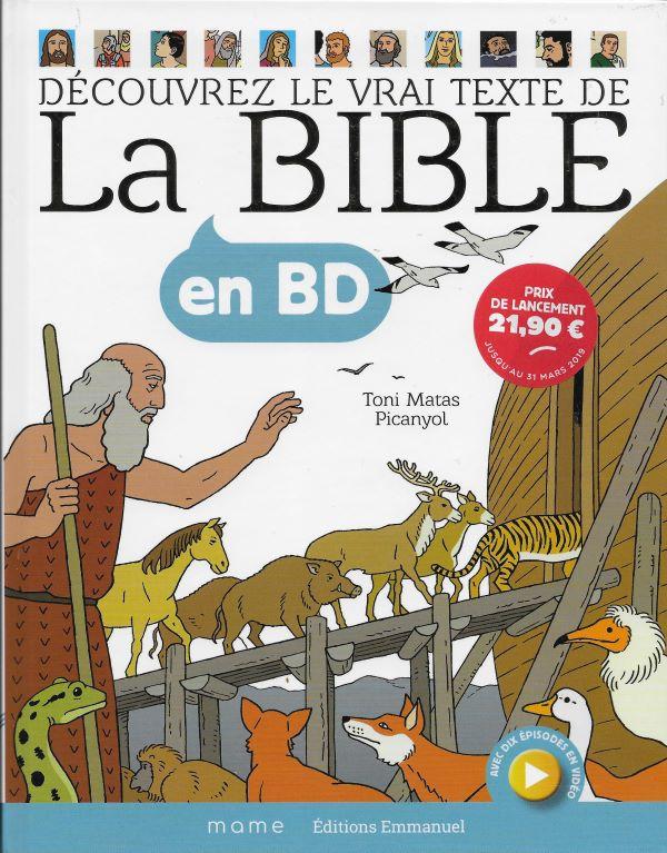 Découvrez le vrai texte de La Bible en BD