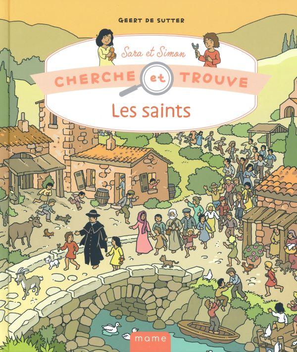 Sara et Simon - Cherche et trouve - les Saints