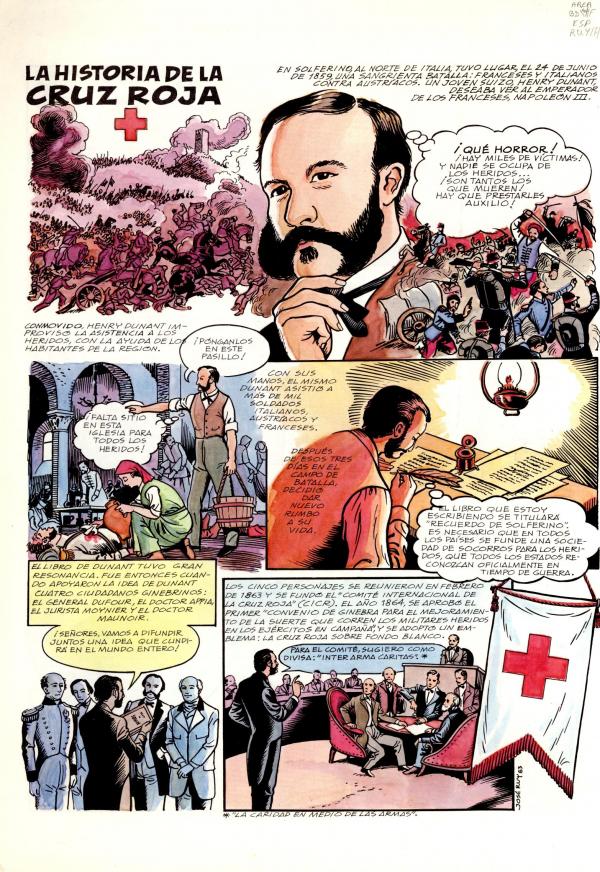 La historia de la Cruz Roja