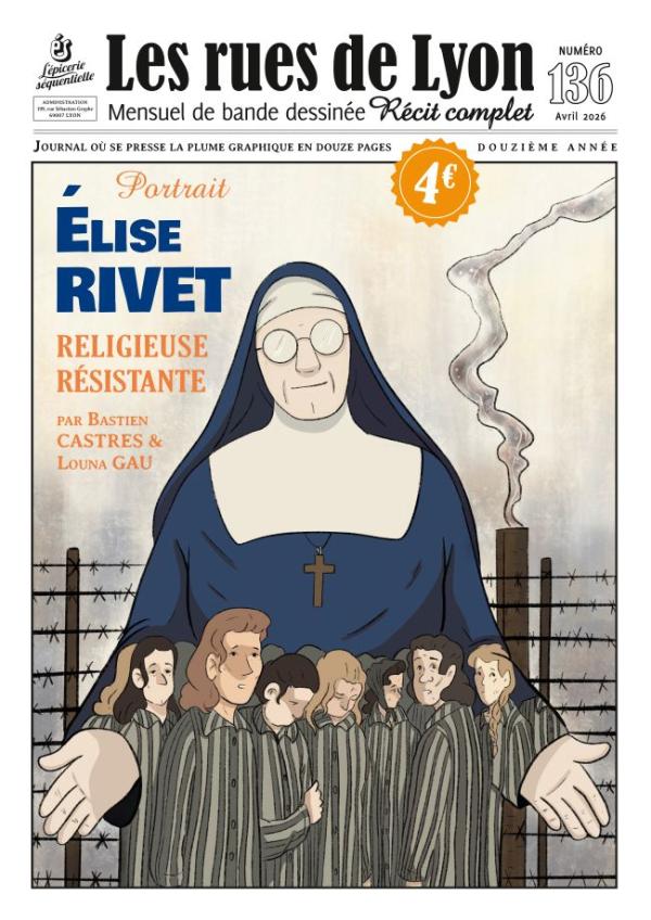 Portrait d'Elise Rivet religieuse résistante