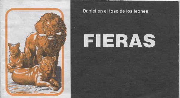 Fieras. Daniel en el foso de los leones