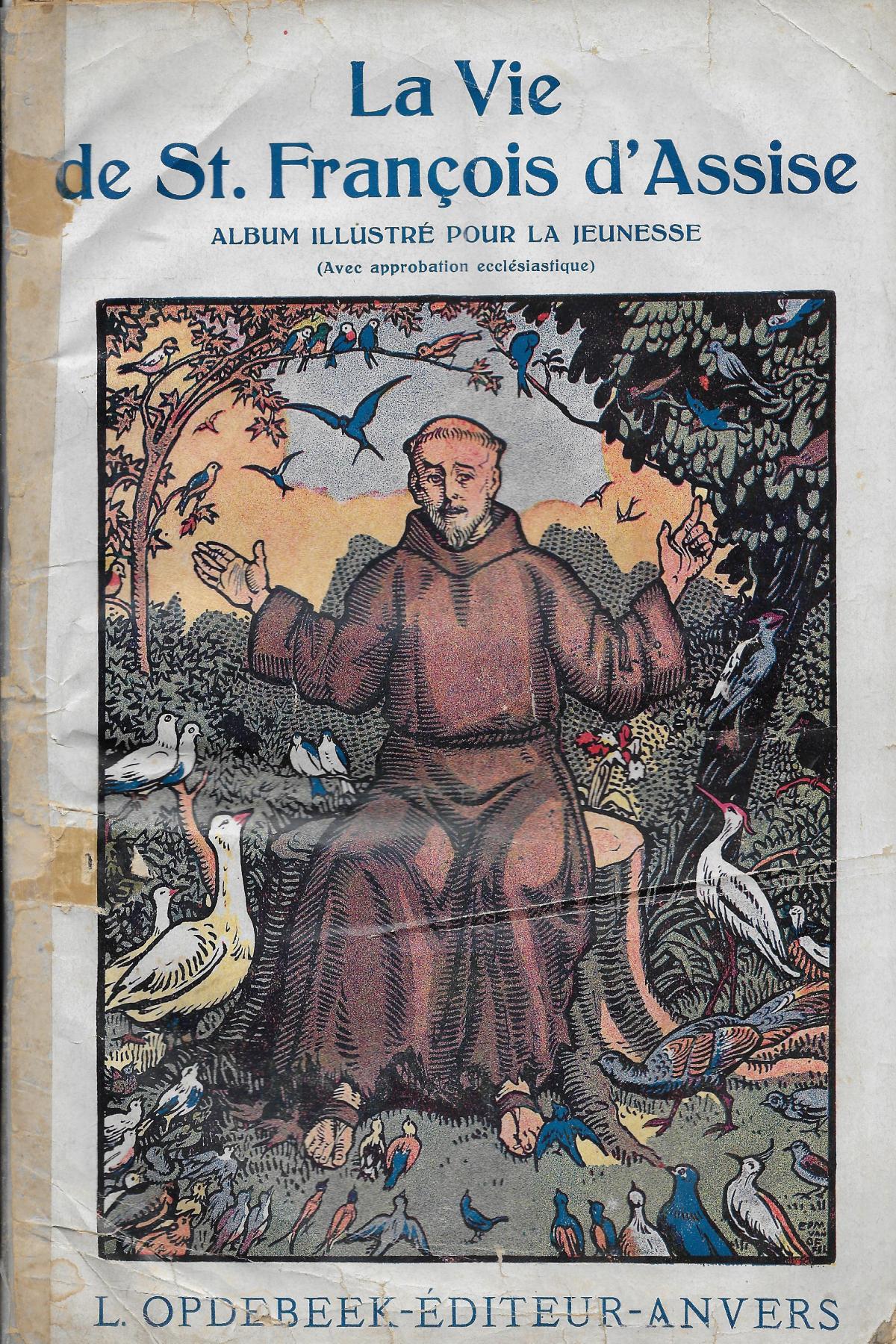 La vie de saint François d'Assise, album illustré pour la jeunesse