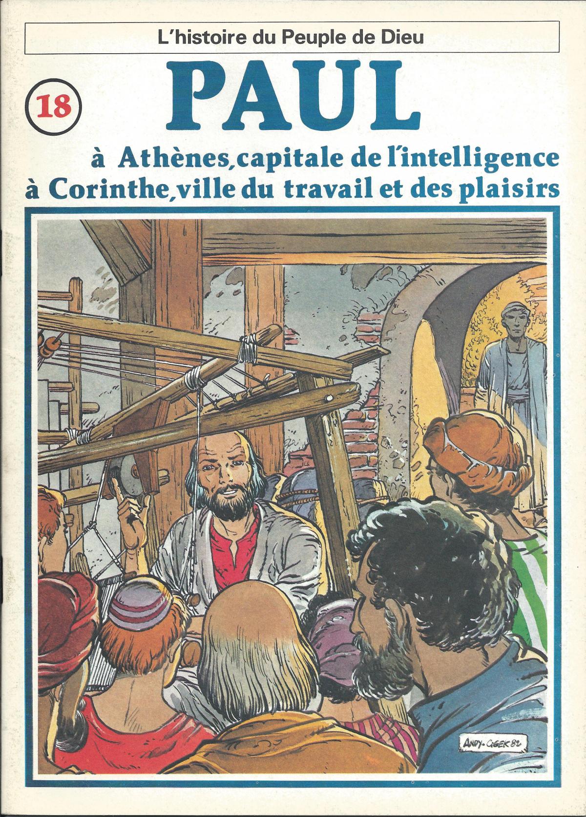 Histoire du Peuple de Dieu. Nouveau Testament. 18 Paul à Athènes, capitale de l'intelligence; à Corinthe, ville du travail et des plaisirs