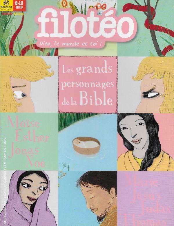 Les grands personnages de la Bible, Moïse, Esther, Joas, Noé