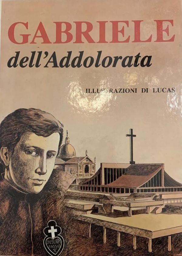 Gabriele dell'Addolorata, vita a fumetti