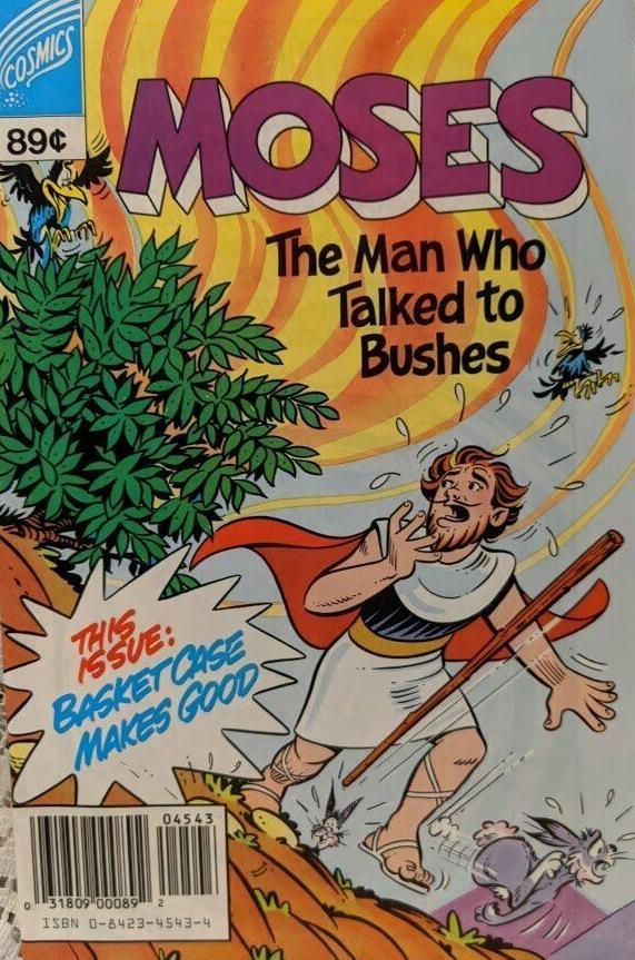 Moses the man who talked to bushes