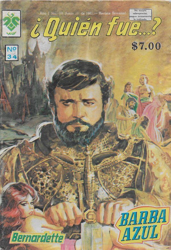 Quien fue...?  34.  Bernadette / Barba Azul