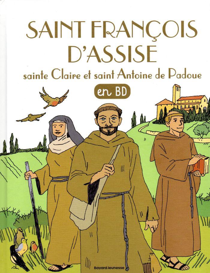 Saint François d'Assise, sainte Claire et saint Antoine de Padoue