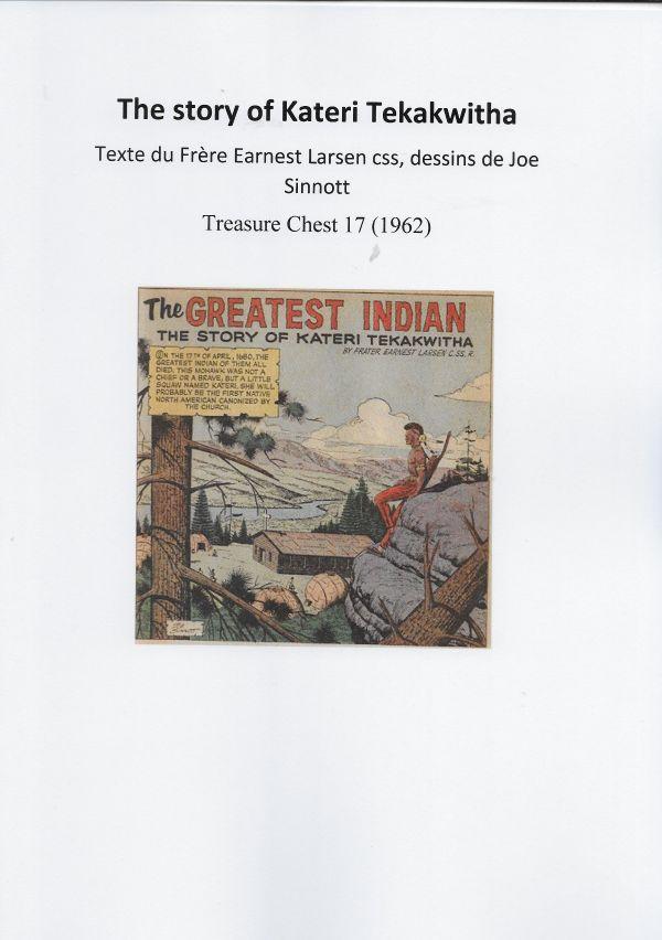 The greatest Indian - The story of Kateri Tekakwitha