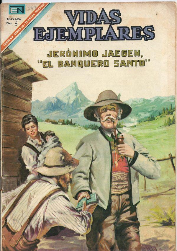 Jeronimo Jaegen, el banquero santo