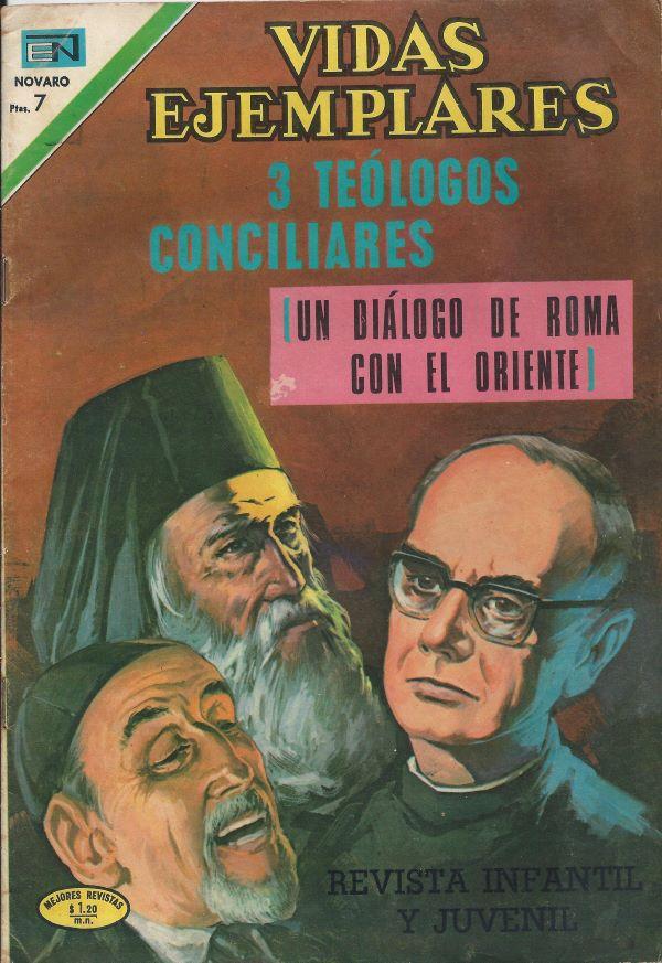 3 theologos conciliares (Ives Congar, Karl Rahner et John Courtney Murray)