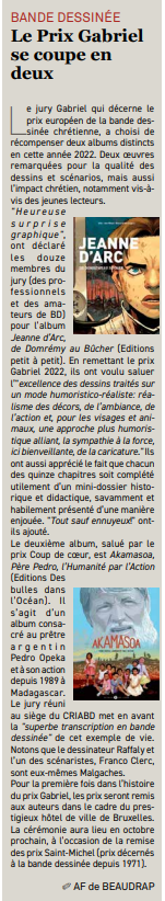 Dimanche - 10 avril 2022